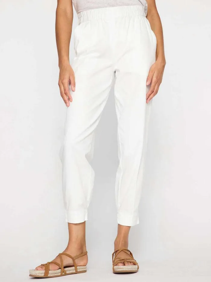 Shop Brochu Walker Bottoms The Noa Pant Salt White