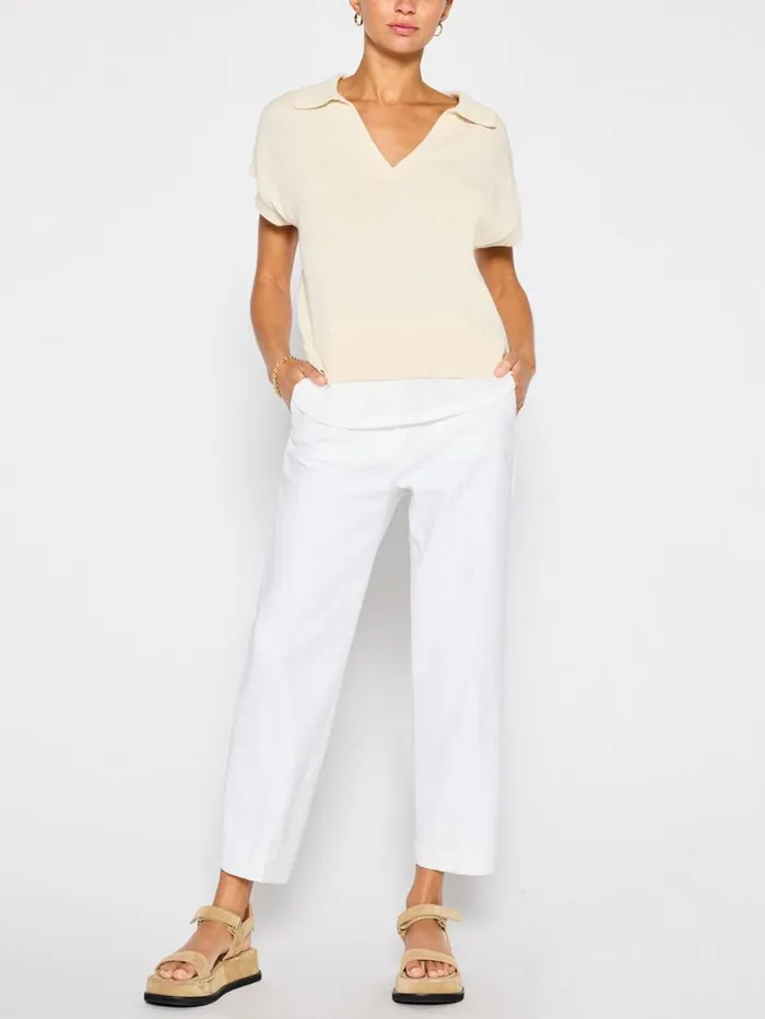 Shop Brochu Walker Looker Sweaters The Jaia Polo Looker Capri