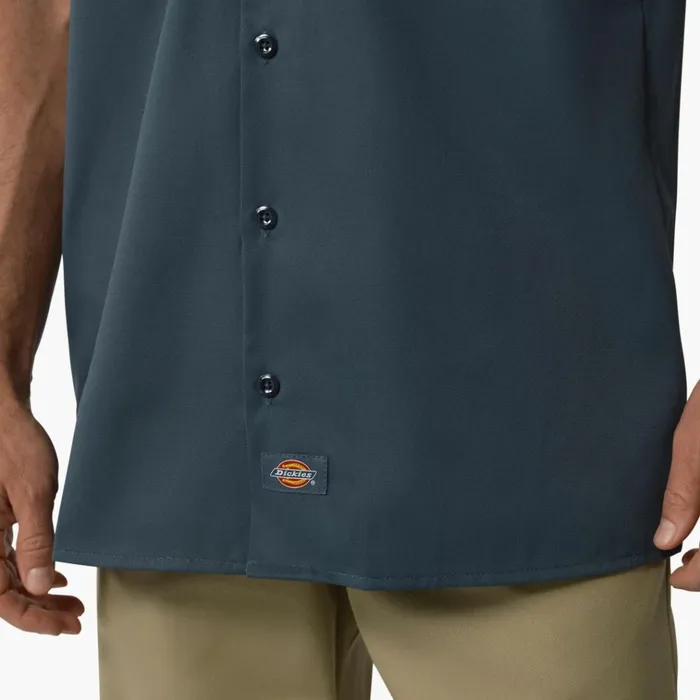 Short Sleeve Work Shirt Airforce Blue Airforce Blue af Men Dickies Work Shirts