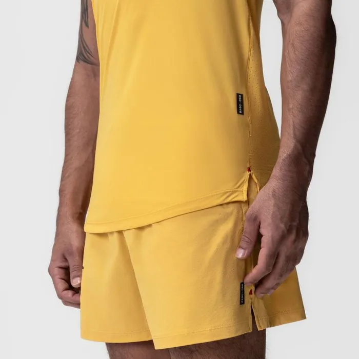 Short Sleeves Men ASRV LaserVent Established Tee Amber