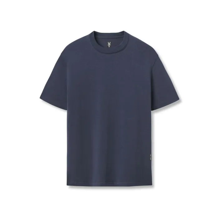 Short Sleeves Men ASRV Supima Essential Tee Navy