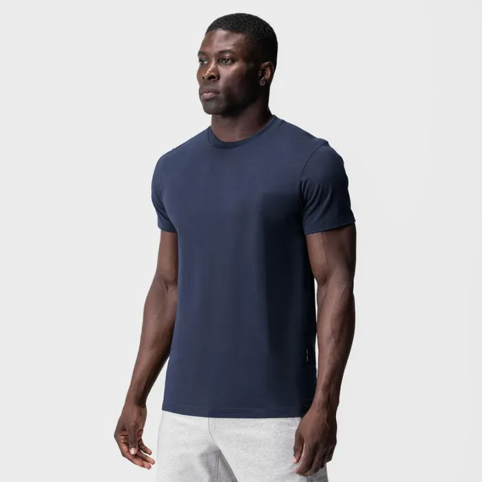 Short Sleeves Men ASRV Supima Essential Tee Navy