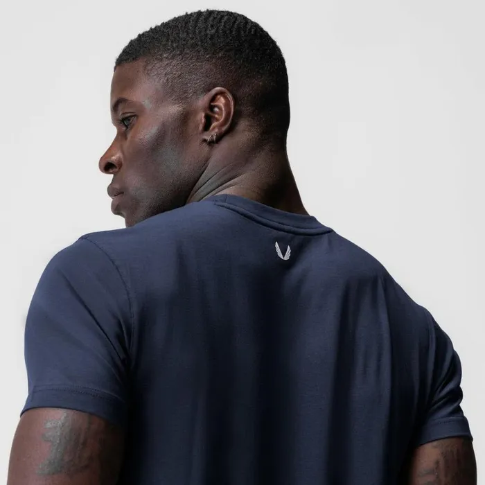 Short Sleeves Men ASRV Supima Essential Tee Navy