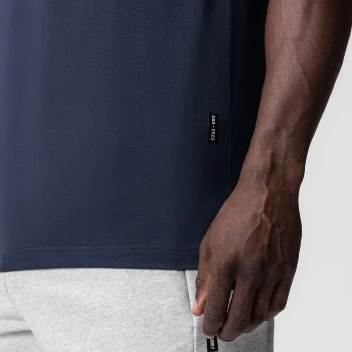 Short Sleeves Men ASRV Supima Essential Tee Navy