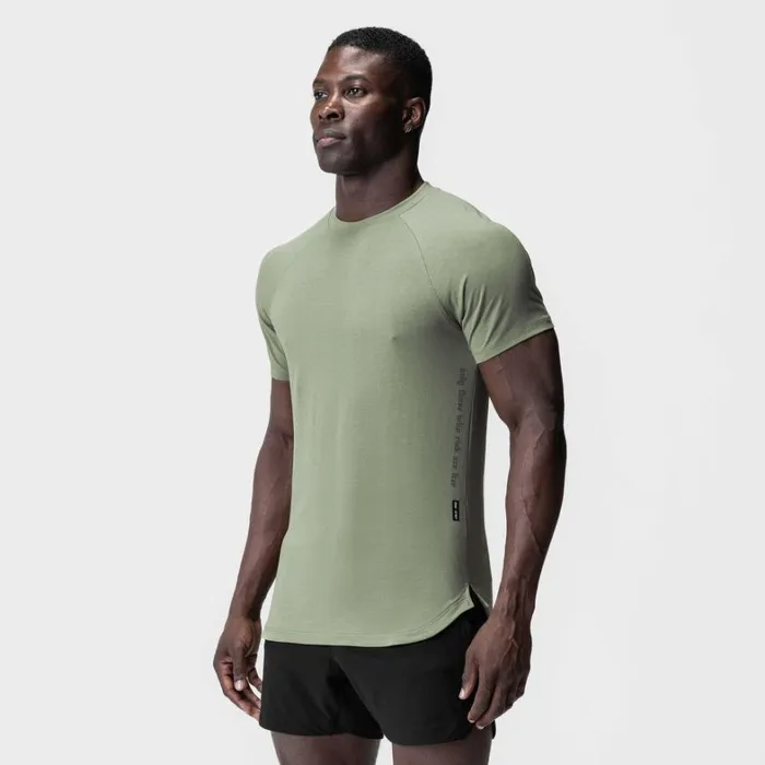 Short Sleeves Men ASRV Supima Established Tee Sage