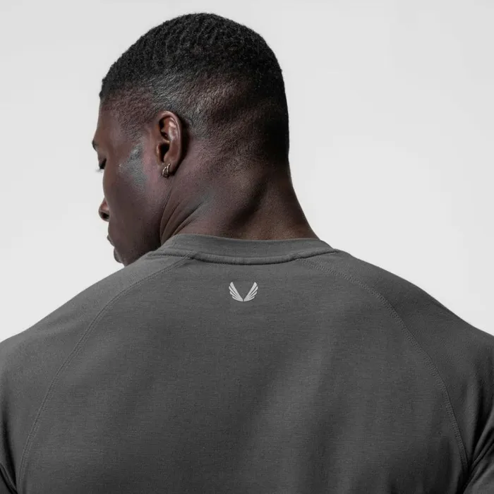 Short Sleeves Men ASRV Supima Established Tee Space Grey