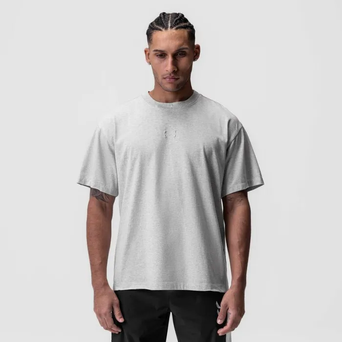 Short Sleeves Men ASRV Tech Essential Relaxed Tee Heather Grey 034space Bracket034