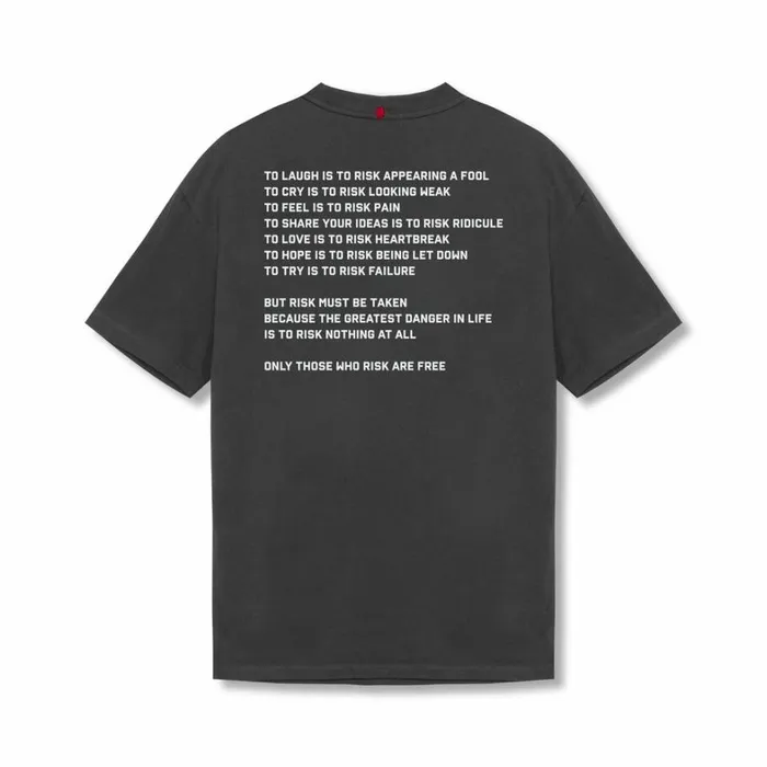 Short Sleeves Men ASRV Tech Essential Relaxed Tee Space Grey 034asrv 8034