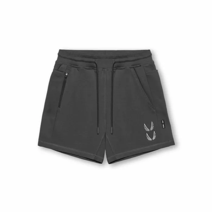 Shorts Men ASRV TechTerry Sidelock Sweat Short Space Grey 034stacked Wings034