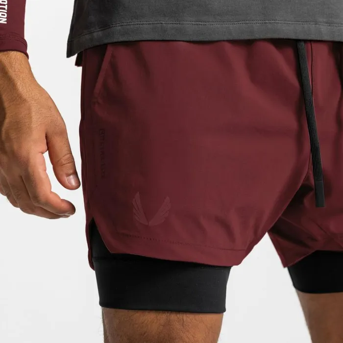 Shorts Men ASRV TETRALITE 5034 Liner Short Crimson Redblack