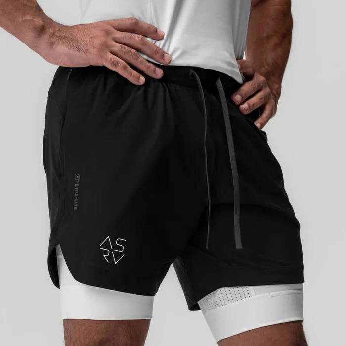 Shorts Men ASRV TetraLite 7034 Liner Short Black 034cyber034white