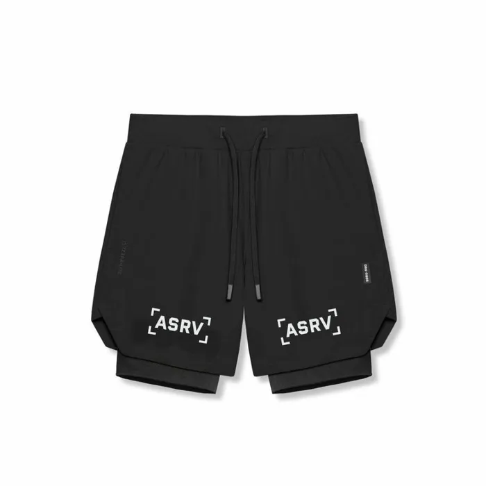 Shorts Men ASRV TetraLite 7034 Liner Short Black 034white Bracket034black