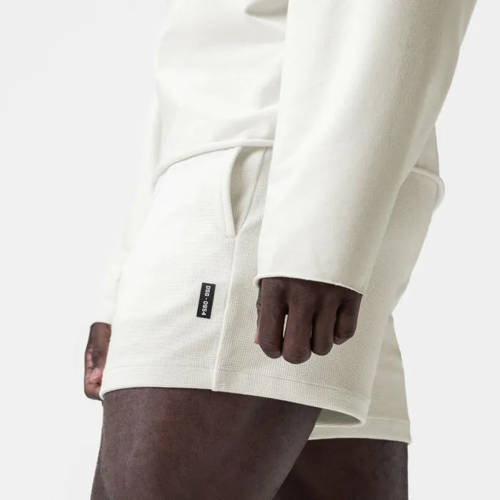 Shorts Men ASRV Waffle Knit Sweat Short Cream