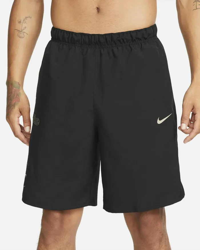 Shorts Men Nike Challenger Blackkhaki