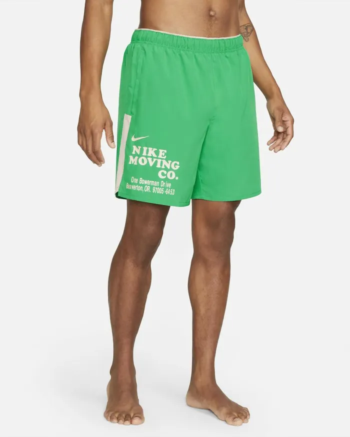 Shorts Men Nike DriFIT Challenger Stadium Greensand Driftblackcoconut Milk