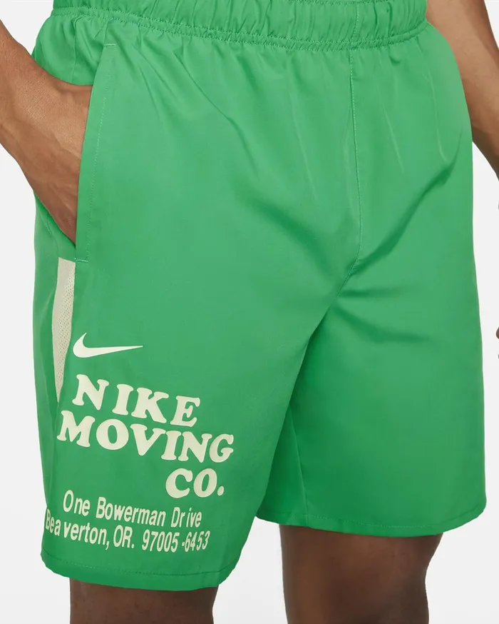Shorts Men Nike DriFIT Challenger Stadium Greensand Driftblackcoconut Milk
