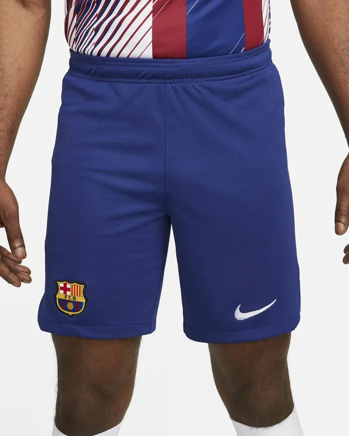 Shorts Men Nike FC Barcelona 202324 Stadium Home Deep Royal Bluewhite