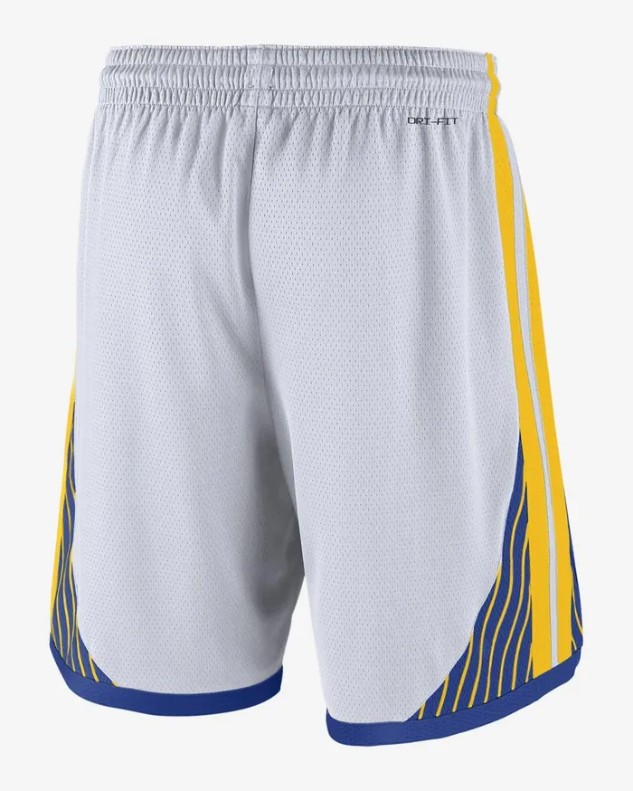 Shorts Men Nike Golden State Warriors Whiteamarillorush Bluerush Blue