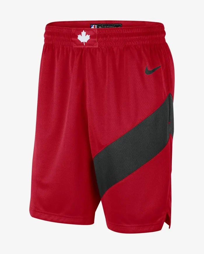 Shorts Men Nike Toronto Raptors Icon Edition 2020 University Redblack