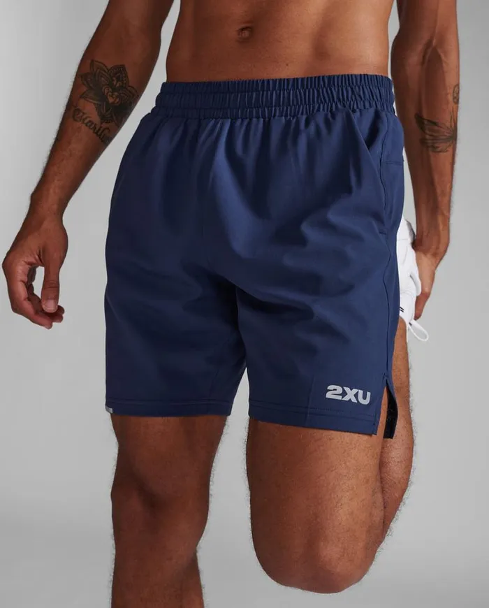 Shorts Mens 2XU Aero 7034 Shorts Midnightsilver Reflective