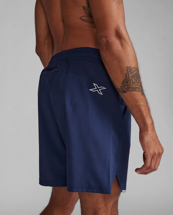 Shorts Mens 2XU Aero 7034 Shorts Midnightsilver Reflective