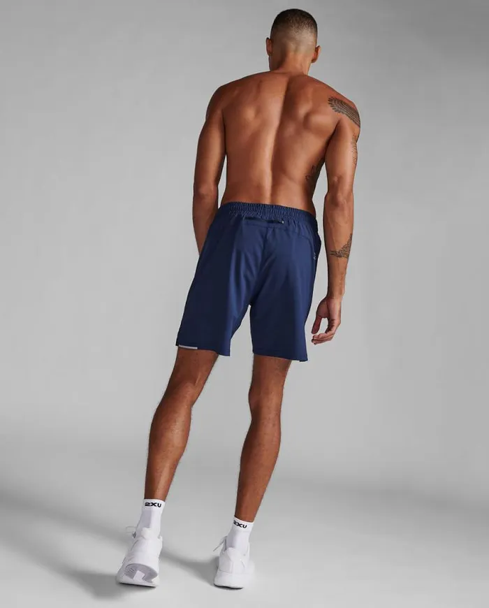 Shorts Mens 2XU Aero 7034 Shorts Midnightsilver Reflective