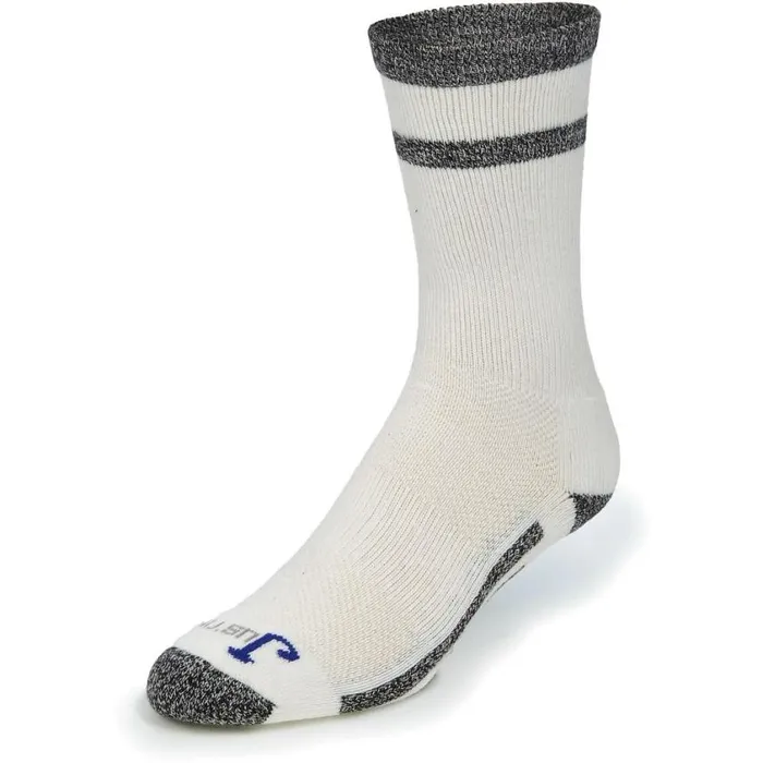 Socks and Underwear Men Justin Boots 2Pk Just Dry Wardrobe Crew Socks Blackwhite 040white041