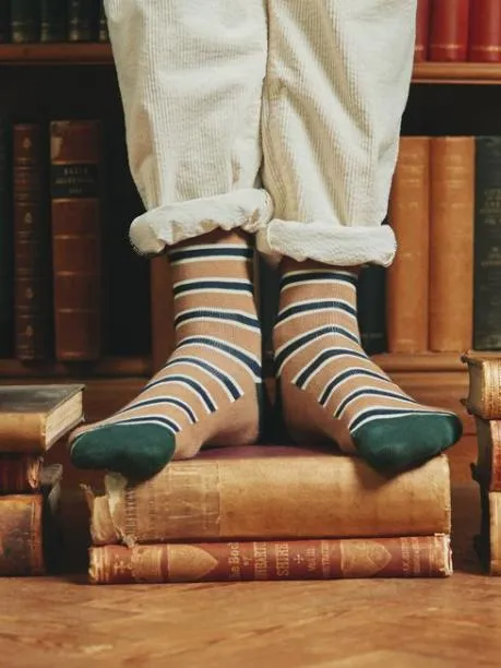 Socks Men Joules NavyCamel 2 Pack Socks Size 712