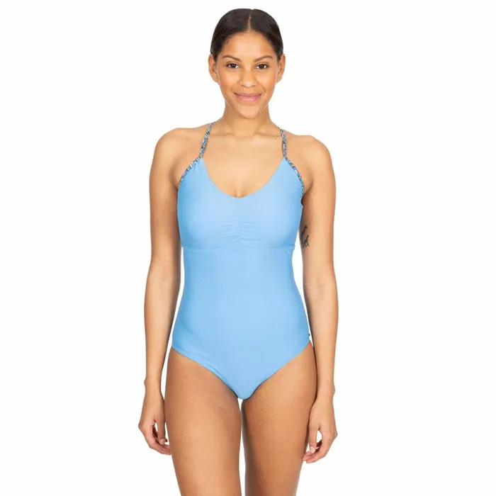 Sophia Printed Swimming Costume Ocean Women Trespass Swimwear