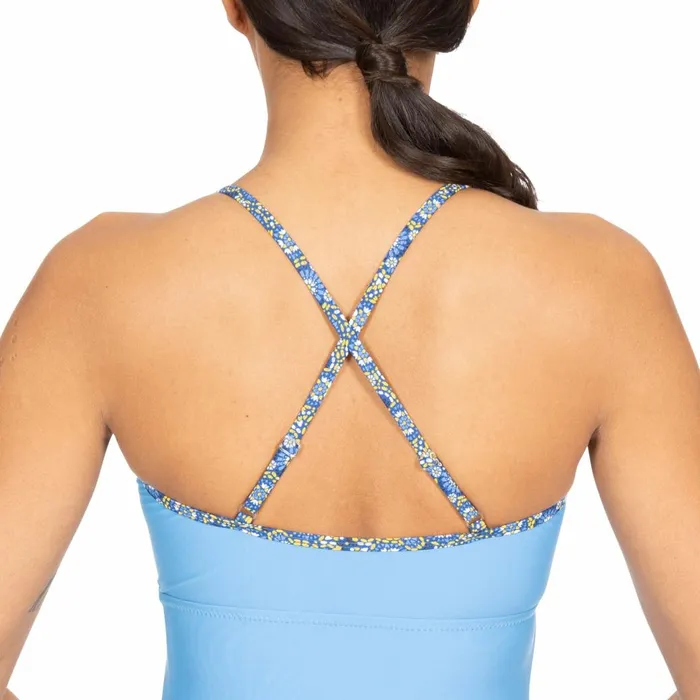 Sophia Printed Swimming Costume Ocean Women Trespass Swimwear