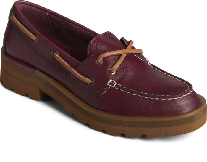 Sperry Boat Shoes Women Lug Boat Shoe Cordovan Sperry Boat Shoes Women Lug Boat Shoe Cordovan