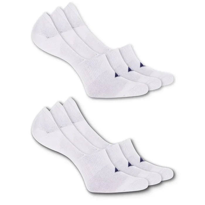 Sperry Boots Men 6Pack Sneaker Sock Liner White