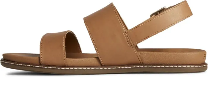 Sperry Sandals Women Waveside PLUSHWAVE Backstrap Sandal Tan Sperry Sandals Women Waveside PLUSHWAVE Backstrap Sandal Tan