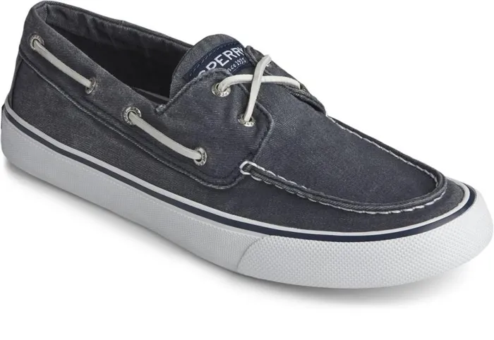 Sperry Sneakers Men Bahama II Sneaker Salt Washed Navy Sperry Sneakers Men Bahama II Sneaker Salt Washed Navy