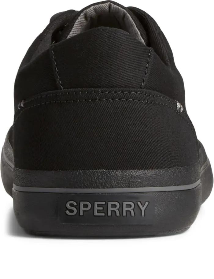 Sperry Sneakers Men SeaCycled Striper II Textile Sneaker Black