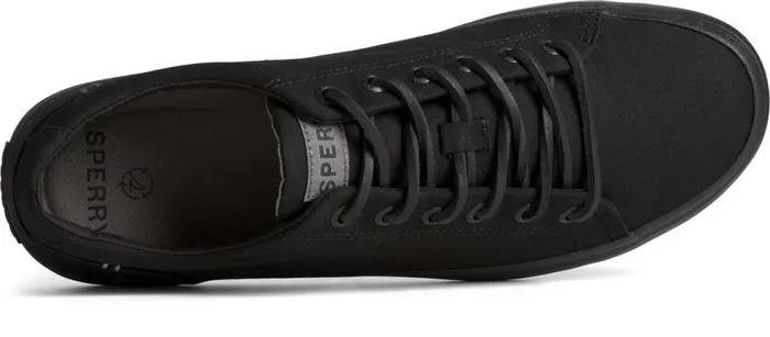 Sperry Sneakers Men SeaCycled Striper II Textile Sneaker Black