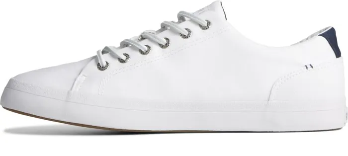Sperry Sneakers Men SeaCycled Striper II Textile Sneaker White Sperry Sneakers Men SeaCycled Striper II Textile Sneaker White