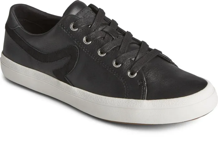 Sperry Sneakers MenWomen Sandy Leather Sneaker Black Sperry Sneakers MenWomen Sandy Leather Sneaker Black