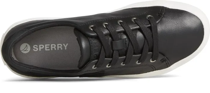 Sperry Sneakers MenWomen Sandy Leather Sneaker Black Sperry Sneakers MenWomen Sandy Leather Sneaker Black