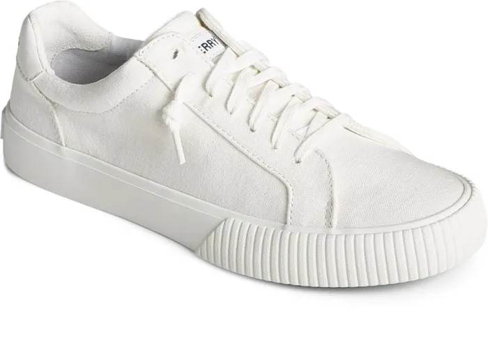Sperry Sneakers Women Bermuda SeaCycled Canvas Sneaker White Sperry Sneakers Women Bermuda SeaCycled Canvas Sneaker White