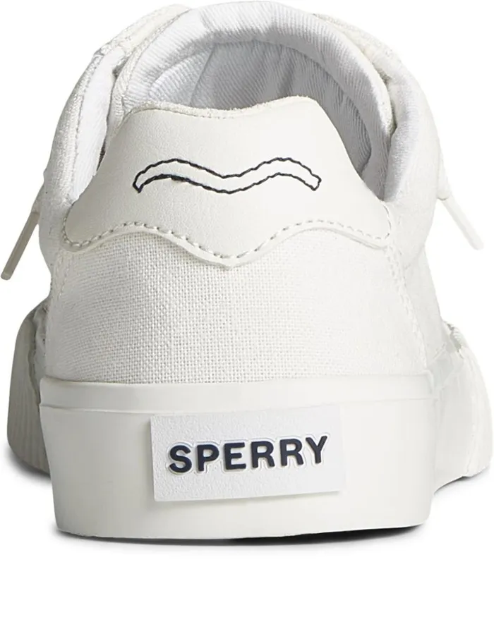 Sperry Sneakers Women Bermuda SeaCycled Canvas Sneaker White Sperry Sneakers Women Bermuda SeaCycled Canvas Sneaker White