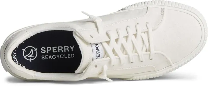 Sperry Sneakers Women Bermuda SeaCycled Canvas Sneaker White Sperry Sneakers Women Bermuda SeaCycled Canvas Sneaker White
