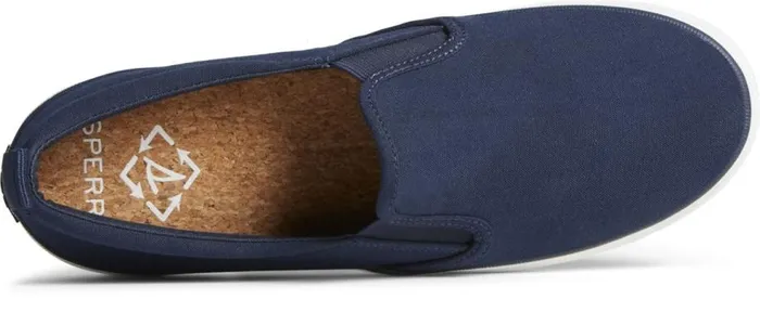 Sperry Sneakers Women SeaCycled Crest Twin Gore Canvas Sneaker Navy Sperry Sneakers Women SeaCycled Crest Twin Gore Canvas Sneaker Navy