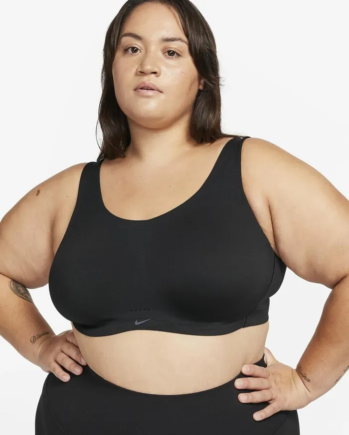 Sports Bras Women Nike Alate Coverage Blackblackcool Grey