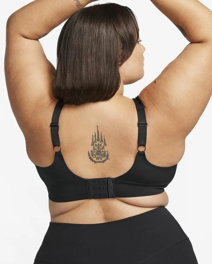 Sports Bras Women Nike Alate Coverage Blackblackcool Grey
