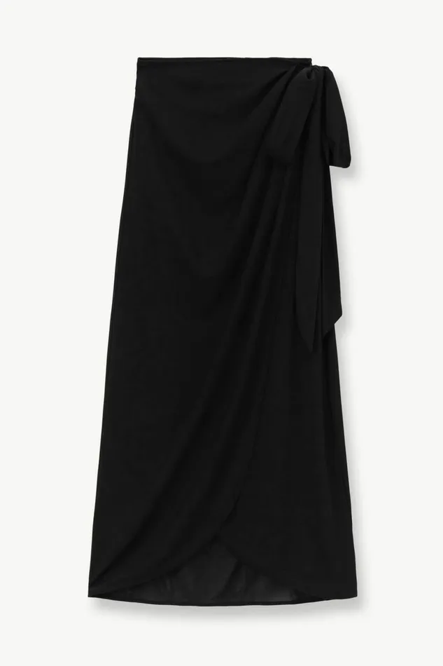 STAUD ANGELICA COVERUP SKIRT Black Women Swim STAUD ANGELICA COVERUP SKIRT Black Women Swim