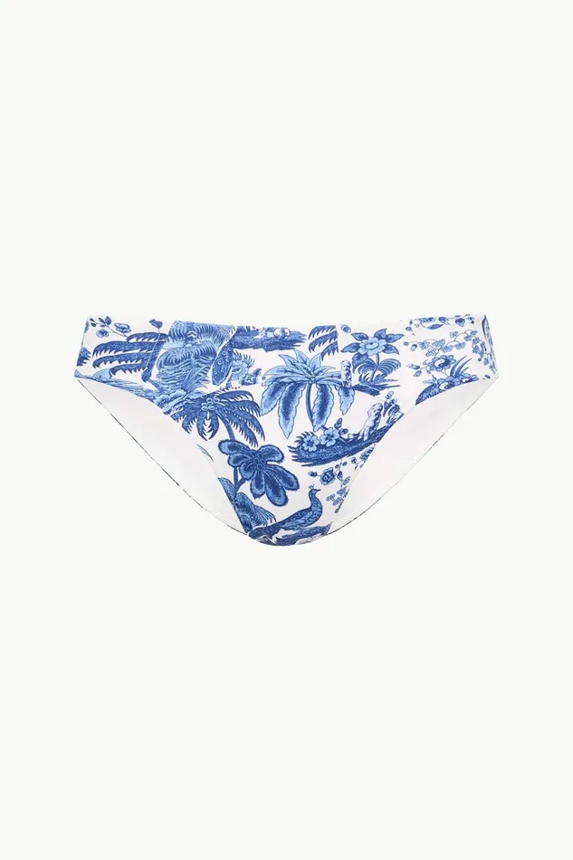 STAUD CORSAGE BIKINI BOTTOM Blue Toile Women Swim STAUD CORSAGE BIKINI BOTTOM Blue Toile Women Swim
