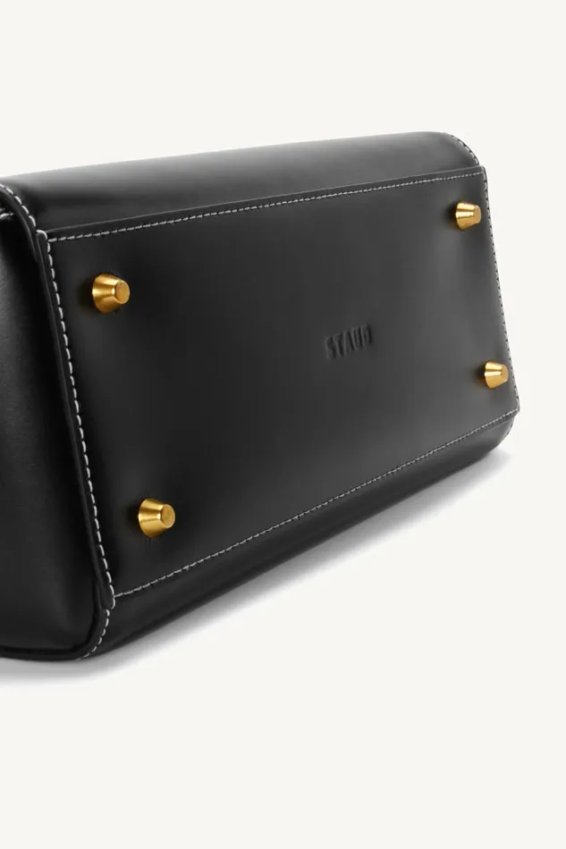 STAUD CUSTOM SHIRLEY LEATHER BAG Black Women Custom Handbags