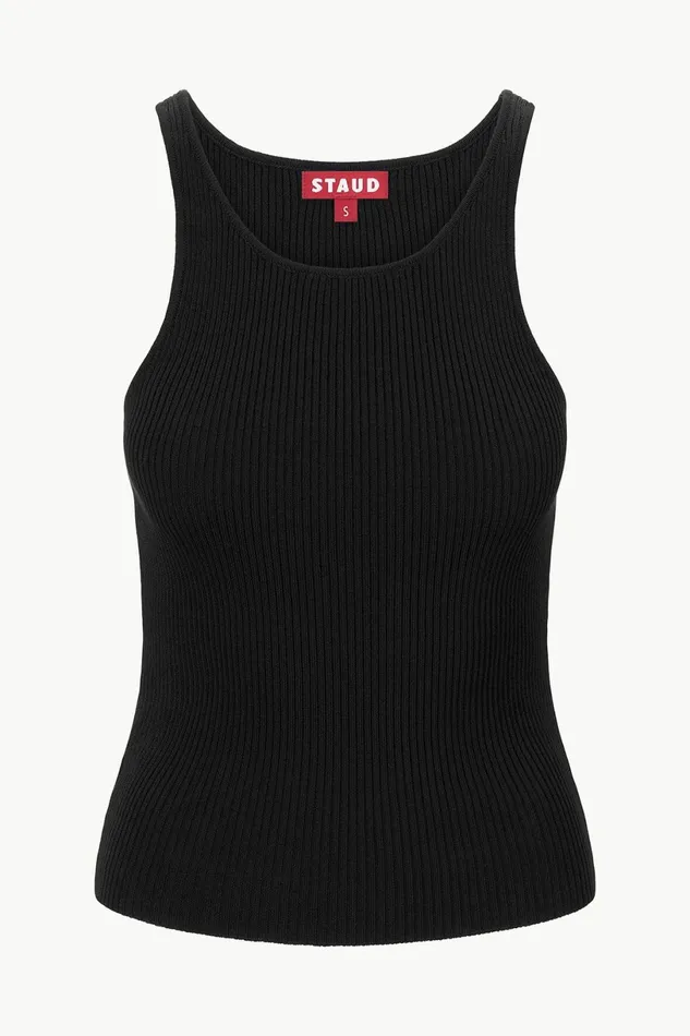 STAUD IBISCO TANK Black Women Tops