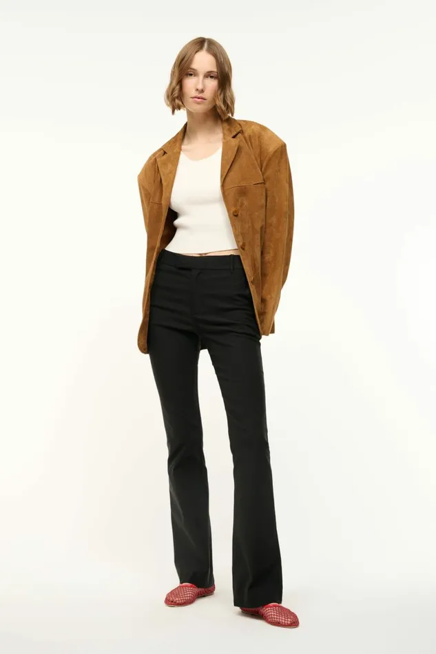 STAUD KAT PANT Black Women Pants and Shorts